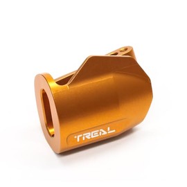 TREAL Promoto-MX Exhaust Pipe Aluminum 7075 Upgrades Replacement for LOSI 1:4 Promoto MX Motorcycle Dirt Bike(Orange)