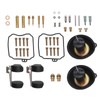 2 Set Carburetor Gaskets Jets Repair Kit Rebuild Float for