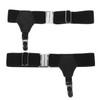 DEARMAMY Adjustable Garter Belts for Men Sock Suspenders Metal Hardware
