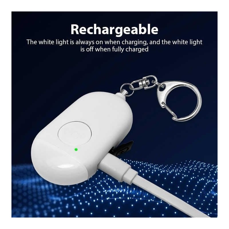 Qwipt SMART Emergency Personal Panic Safety Alarm-Smart Bluetooth app enabled