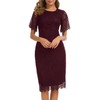 Wedding Guest Dresses for Womans Lace Wear to Work Business