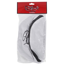 2stoned Classic Waist Bag with Stick Classic Logo or Rudeboy Stylee in 12 Colours for Adults and Children, White, Neck pouch