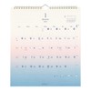 Midori 31329006 2025 Wall Calendar, Feel the Length of the