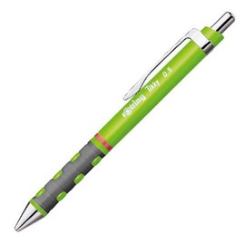 rOtring Tikky Ballpoint Pen Neon Green, M-Blue