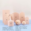 STKMELON 9pcs Beige Foam Cube Photo Booth Props for Food,
