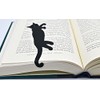 Curious Cat 'Hanging' Metal Bookmark (Book Hugger series)