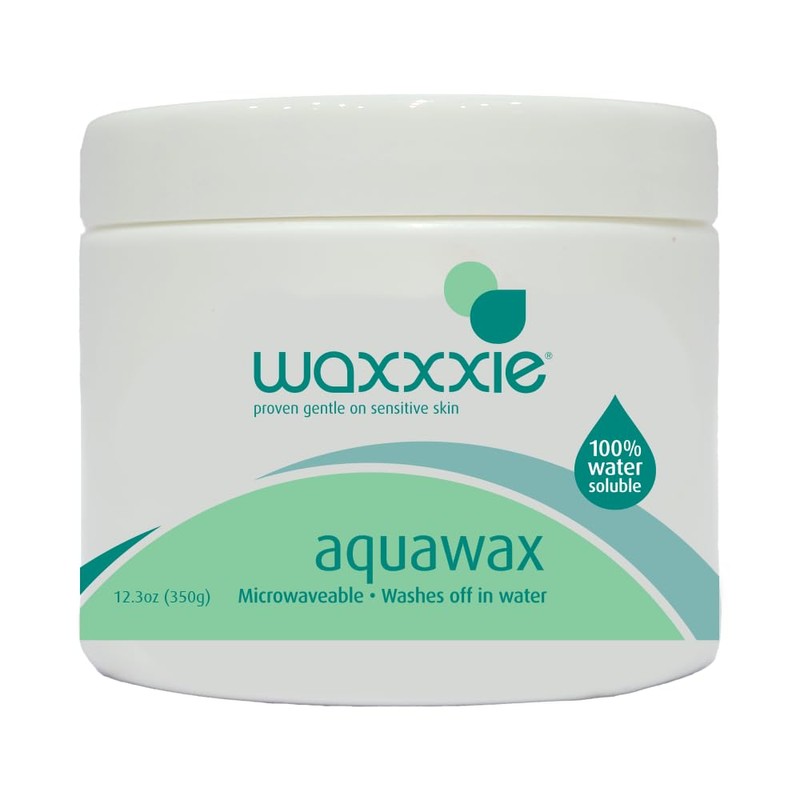 Waxxxie Aqua Wax 350ml Water-Soluble Strip Wax for Effortless Hair