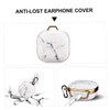 KONTONTY 1 PC Stylish Marble Pattern Headphone Storage Cover for