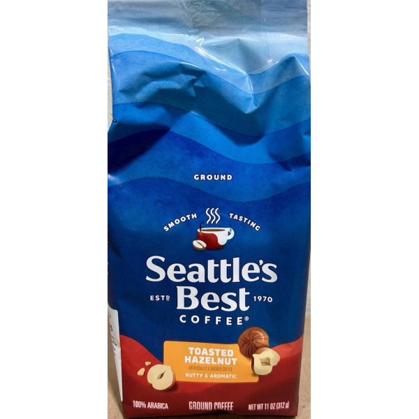Seattle's Best Coffee Toasted Hazelnut Flavored Medium 11 Oz Best