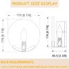 VANZARLA Gold Modern Wall Sconces for Bathroom, 1-Light Alabaster Sconce
