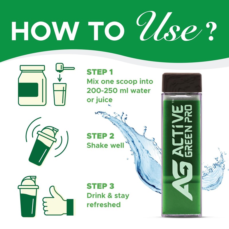 Active Green Pro - Water Bottle 450ml