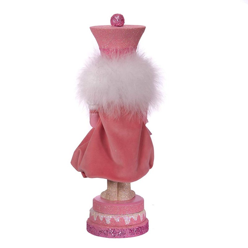 Kurt S. Adler 15-Inch Hollywood Pink Sweet Soldier Nutcracker