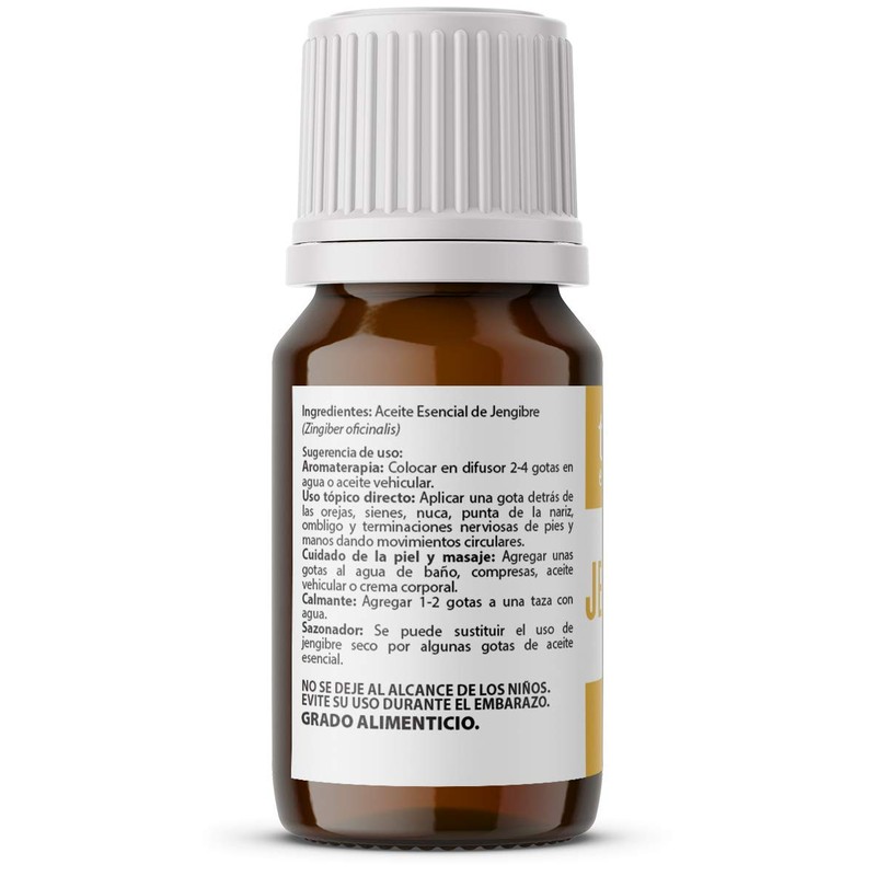 Aceite Esencial Jengibre 15ml True Essentials, colección de Aceites Esenciales
