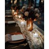 Homemory 12pcs Remote Candles, Timer Candles, 400+Hours Flickering Flameless Battery