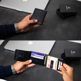 Lederhand iSlim XL, black, Modern