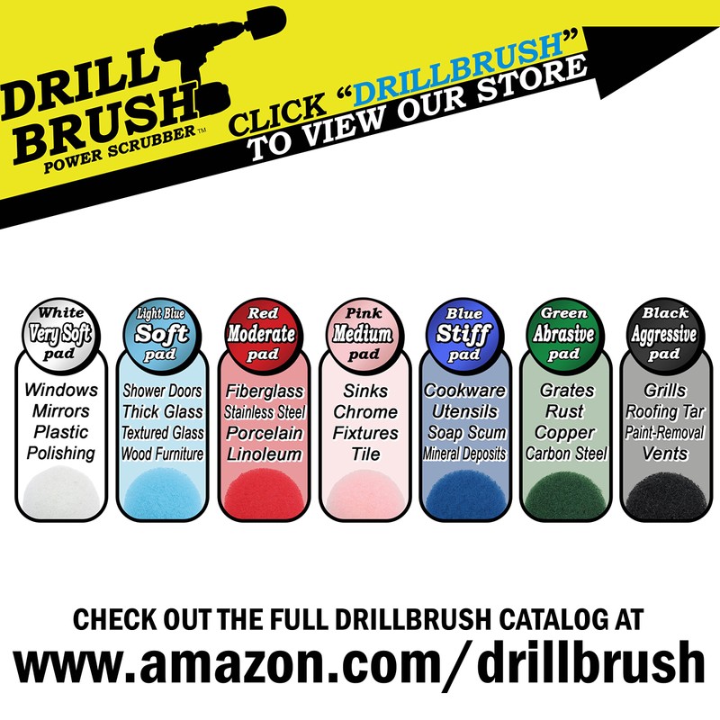 Power Scumbusting Scrubbing Pads Bathroom Surfaces Shower Tubs Tile