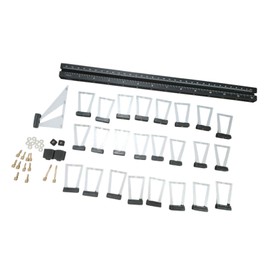 Baoblaze Dovetail Jig Wood Scribe Tool Set Woodworking Scribing Tool Aluminum Multifunctional Length 35cm Professional Dovetail Marker