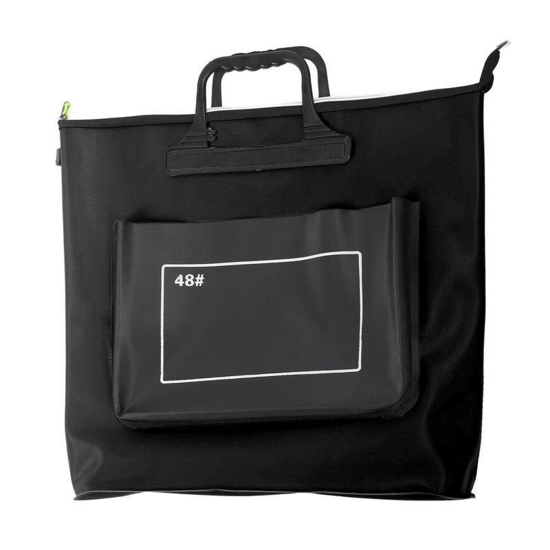 Folding Fish Bucket 48L EVA Thicken Waterproof Anti Leakage Zippered