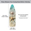 Wanzuoeng Household Iron Board Covers, Starfish Shell Beach Print Ironing