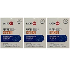 Lactopit Solution 2 Sensitive Intestinal 450mg x 30 Capsules 3 Boxes / 락토핏 솔루션 2 예민한 장 450mg x 30캡슐 3박스
