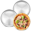 Deedro Stainless Steel Pizza Pan 13½ inch Round Pizza Tray