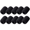 DFsucces Microphone Sponge 10-piece Set Headset Intercom Microphone Windscreen Noise