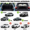 Trunk Organizer for SUV – Zippered 3-Section Design, Modular Storage