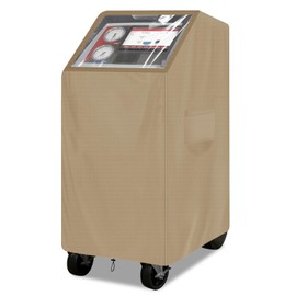 Refrigerant Recovery Machine Cover, 600D Heavy duty A/C RRR Machine Cover Compatible with AC1234-6,34788NI,34788NI-H,34988NI Machine Model (Khaki)