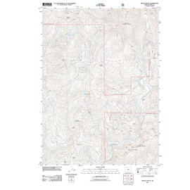 2011 Bosley Butte, OR - Oregon - USGS Historical Topographic Map : 33in x 44in