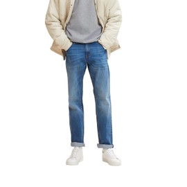 Tom Tailor Men's Josh Regular Slim Jeans, 10119 - Used Mid Stone Blue Denim