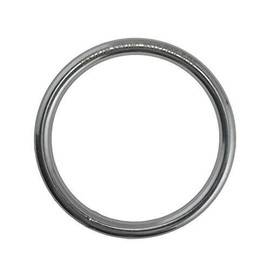 US Stainless Stainless Steel 316 Round Ring Welded 1/4" x 3 3/16" (7mm x 80mm ID)