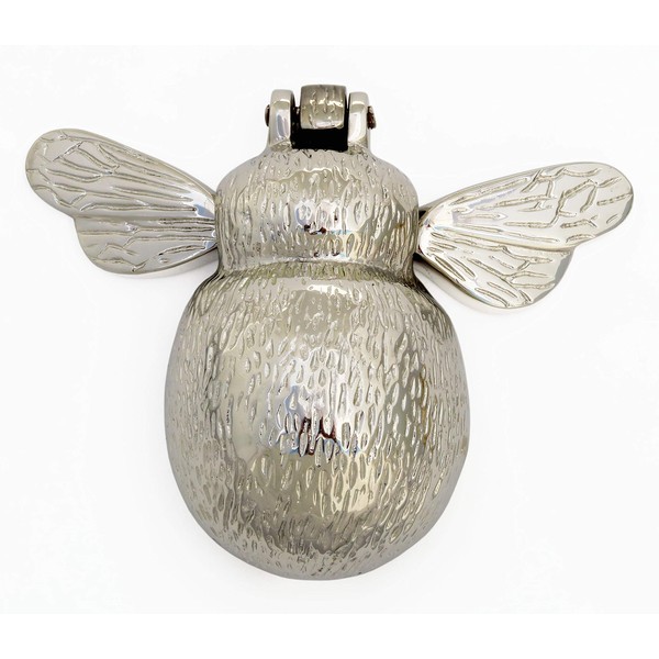 Castelion® Nickel Bumble Bee Door Knocker