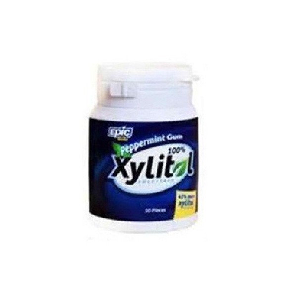 Epic Dental Xylitol Gum Peppermint (1x50 CT)