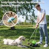 UPSKY Dog Pooper Scooper Swivel Bin & Rake Kit with