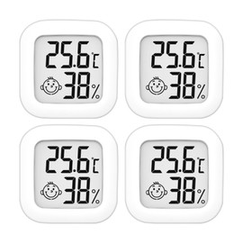 Thermometer Hygrometer Indoor High Precision Humidity Meter Thermometer Indoor -10°C ~ 70°C for Baby Room Living Room Office Greenhouse (4)