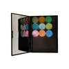 SZDYM Leere Make-up Magnetische Plastikpalette mit 20Pcs klebenden Metallaufklebern für