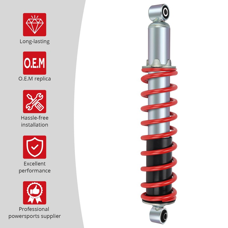 JAVIK Red Rear Shock Absorber for Honda 2001-2020 TRX250X Sportrax