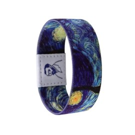 Unbranded Van Gogh Starry Night Art Painting Themed Wristband Bracelet Stretchable