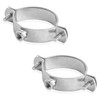 PRIOstahl® Pipe Clamps Made of V2A Stainless Steel for Hanger