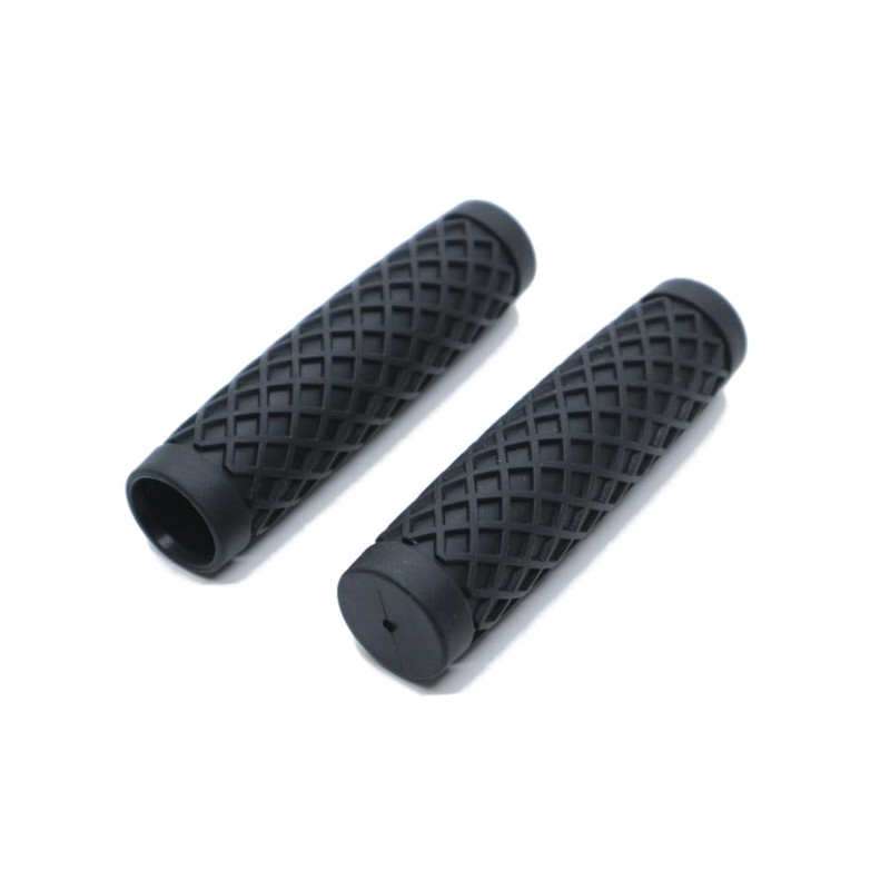 Beatus Basic Bicycle Grips Rubber Non-Slip Easy Matching Cross Design