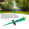 Garden Sprinkler 360 Degree Rotating Lawn Sprinkler Adjustable Yard Sprinklers
