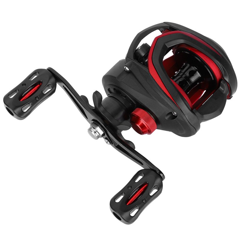 Metal High Speed Bait Black Rose 8.1：1 Long Shooting Left/Right