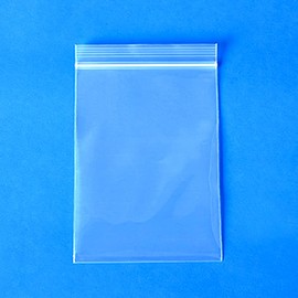 200 Count 4" x 6" Clear Plastic Bags 2.6 Mil Resealable Zipper Poly Storage Bags for Bakery Cookies Goodies Jewelry etc Small Items