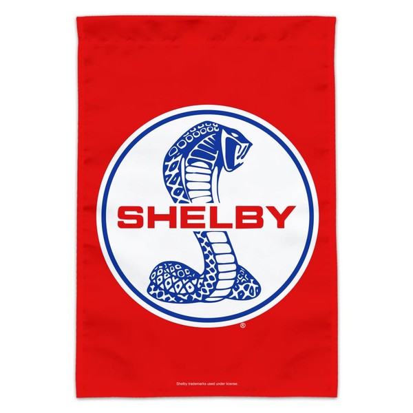 GRAPHICS & MORE Shelby Cobra Patriotic Logo Garden Yard Flag