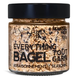 A Spice Affair’s Everything Bagel Seasoning Blend 100 g (3.5 oz) - Everything Bagel Spice Blend & Seasoning
