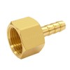 Uenede Brass Hose Barb Fittings 3/8" NPT Female to 5/16"