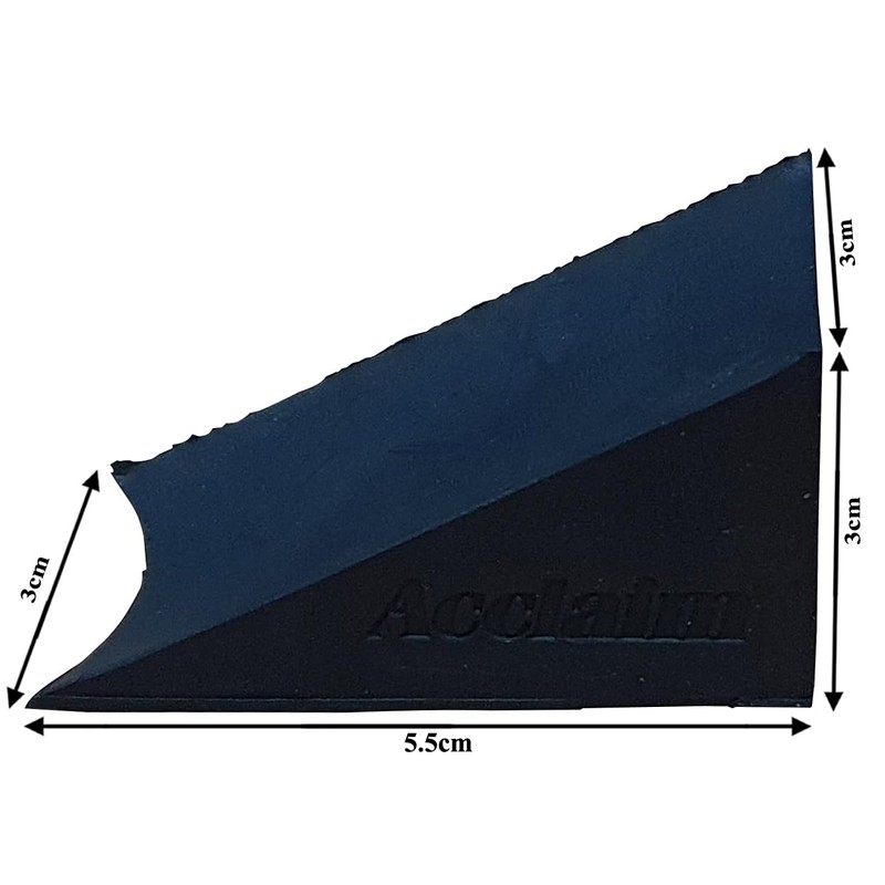 Acclaim Bowling Black Anti Slip Four Set Pack 5.5 cm