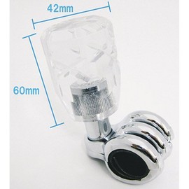 Handle Spinner Cross Cut Clear 100-1003