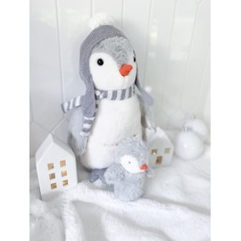 MON AMI Pebble Penguin and Baby, Stuffed Animal Plush Toy, Fun Adorable Soft Stuffed Cuddly Toy Animal for Little Girls or Boys, Unisex, Baby, Toddlers & pre-School Kids| Birthday Gifts|14 inches