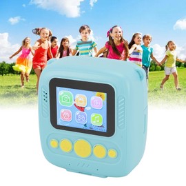 Instant Print Camera for Kids, Christmas Birthday Gifts for Girls Boys, HD 48MP 2in Screen 8X Zoom Digital Video Cameras for Toddler, Portable Toy for 4 5 6 7 8 9 10 Year Old